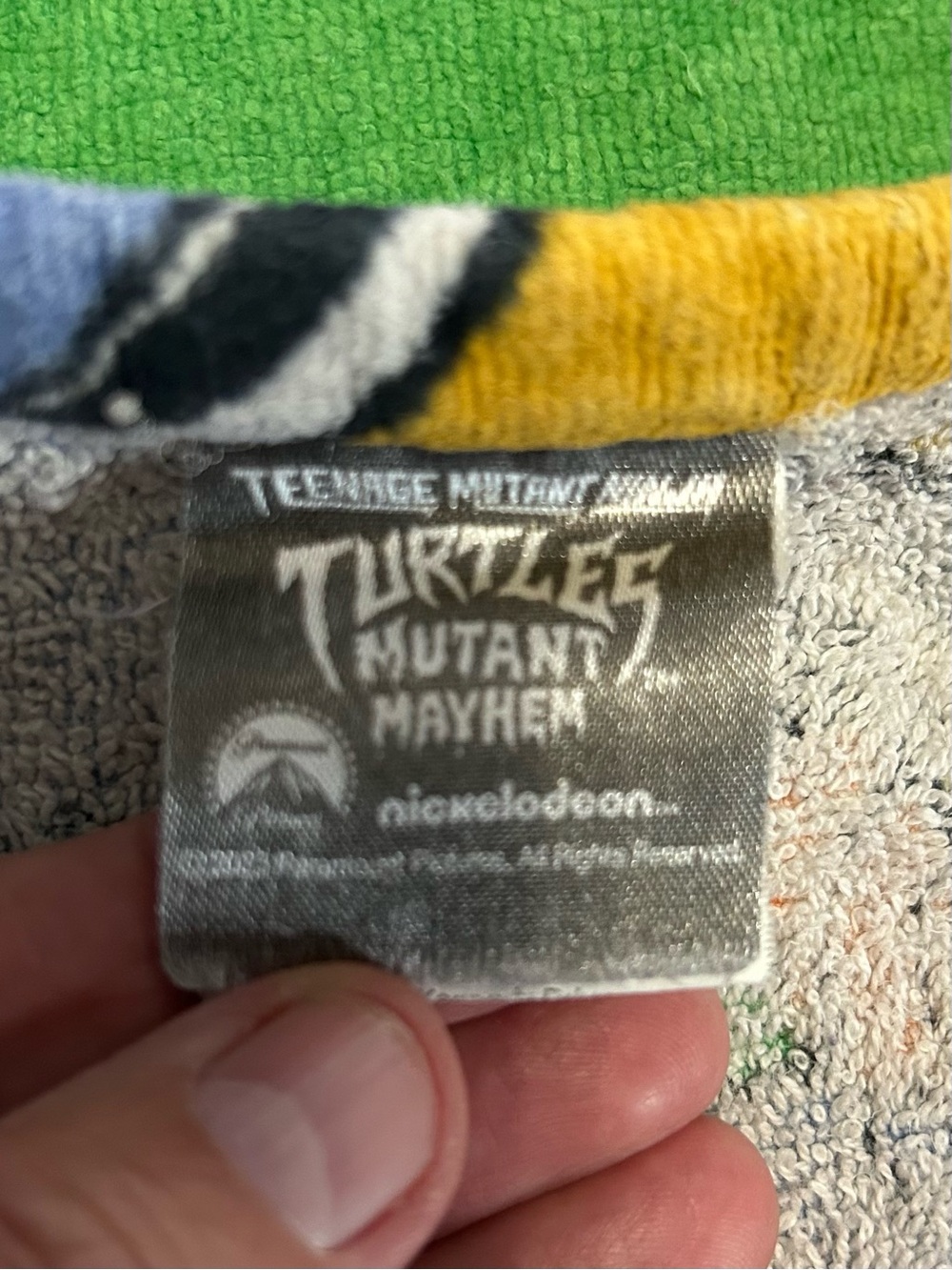 Teenage Mutant Ninja Turtles Mutant Mayhem Cotton Towel -Pool, Beach, Bath - Picture 5 of 7